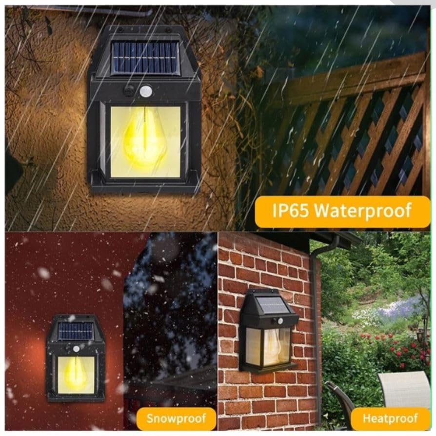 Solar Wall Lights Outdoor with Motion Sensor