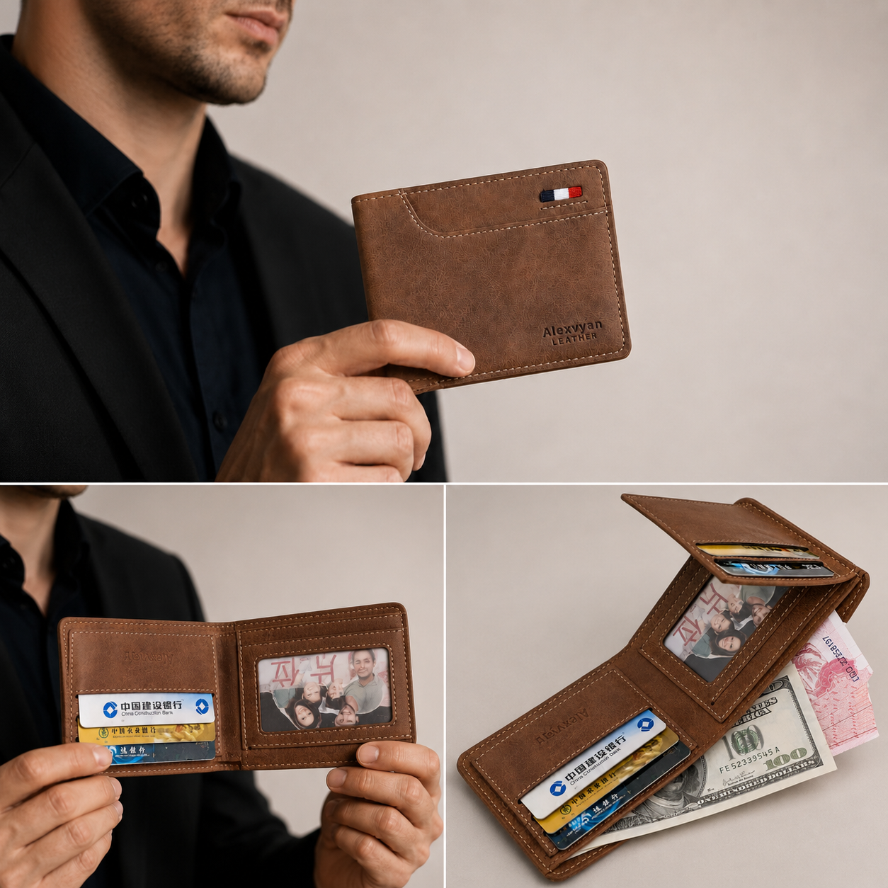 Alexvyan Premium Leather Wallet
