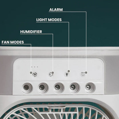 Portable 3-in-1 Air Conditioner Fan & Cooler