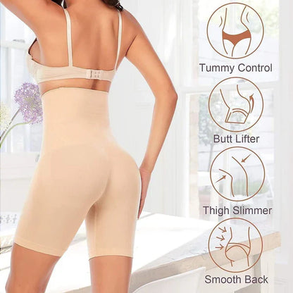 4-in-1 Body Shaper – Slims Tummy, Thighs, Hips & Back | Cool & Breathable Design