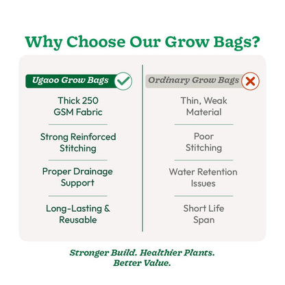 HDPE Plant Grow Bag 12x12 Inch Grow Bags – 250 GSM