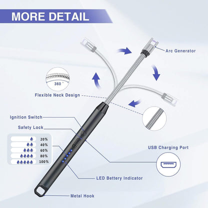 Rechargeable Electric Gas Lighter