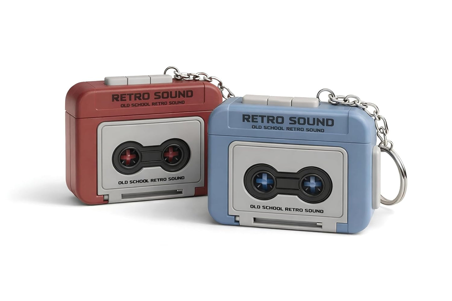 Retro Sound Voice Recorder Keychain
