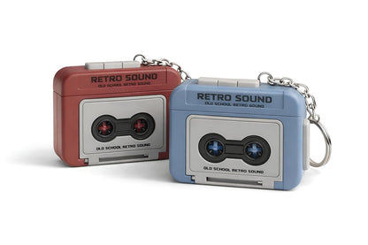 Retro Sound Voice Recorder Keychain