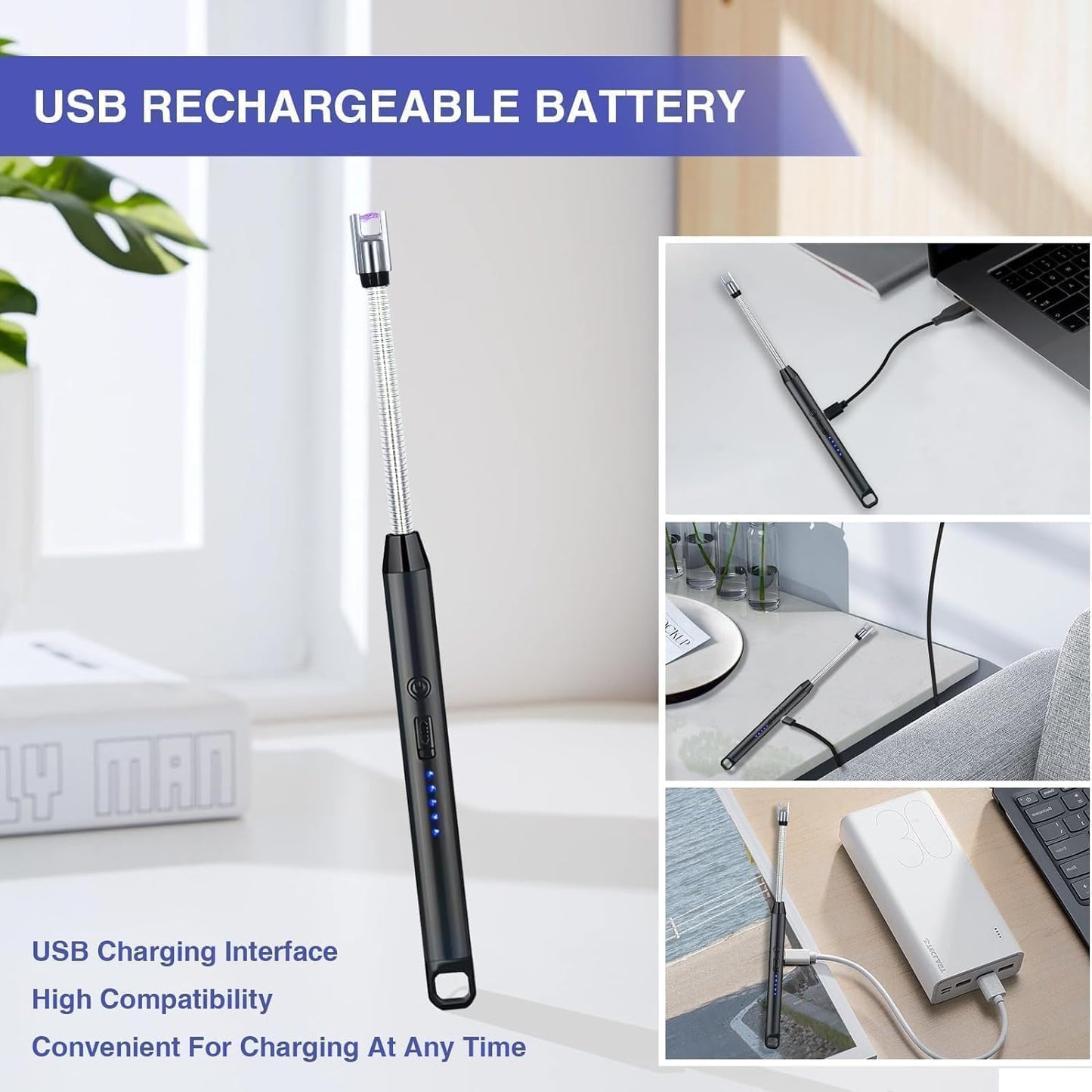 Rechargeable Electric Gas Lighter