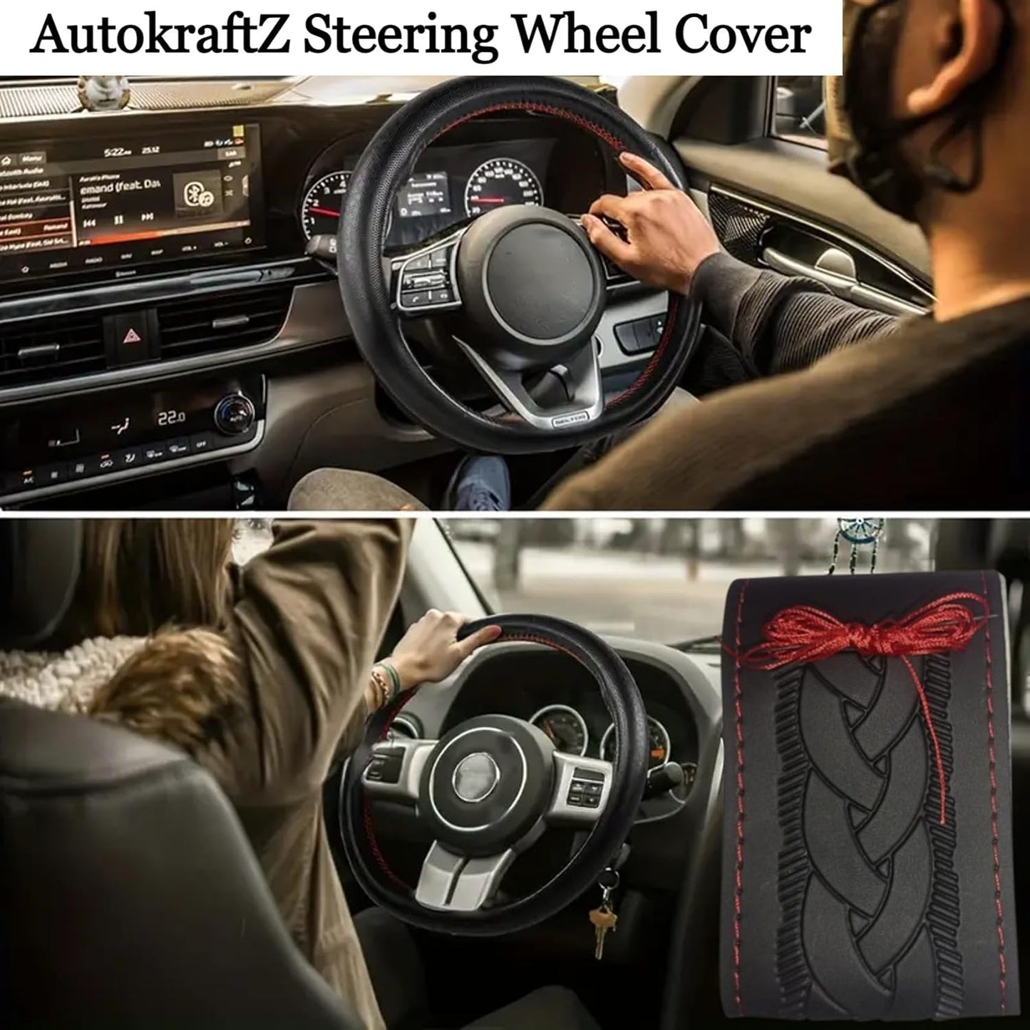 Car Steering Wheel Cover
