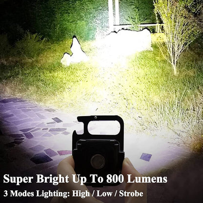 Keychain Led Flashlight Emergency Light