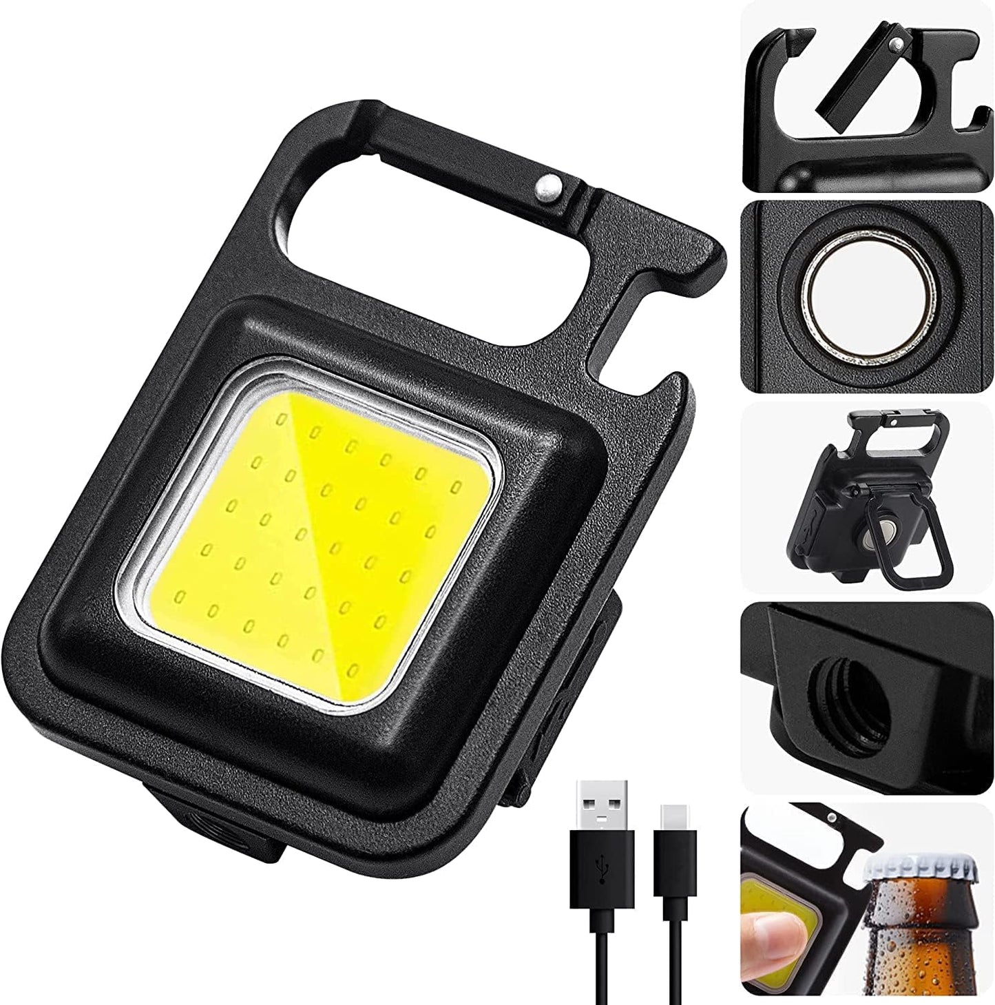 Keychain Led Flashlight Emergency Light