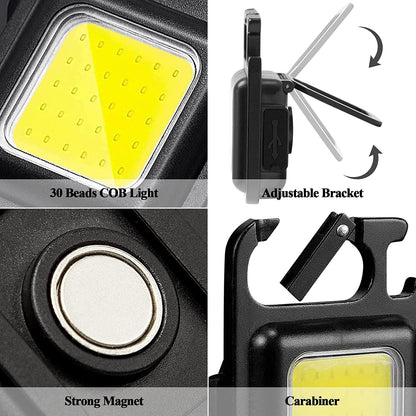 Keychain Led Flashlight Emergency Light