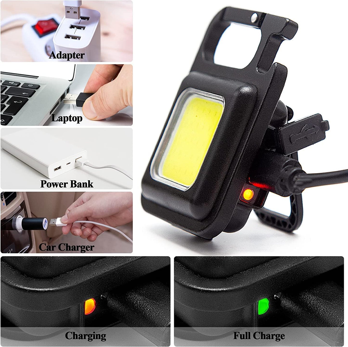 Keychain Led Flashlight Emergency Light