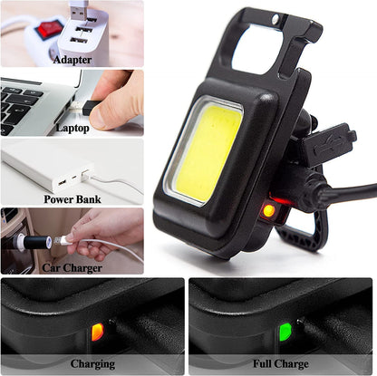 Keychain Led Flashlight Emergency Light