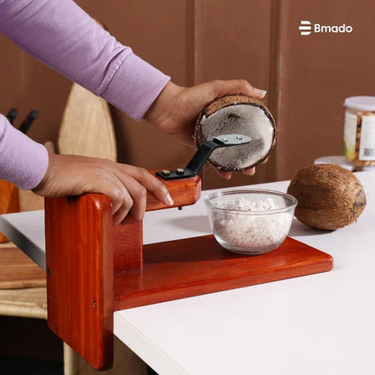Wooden Coconut Scraper