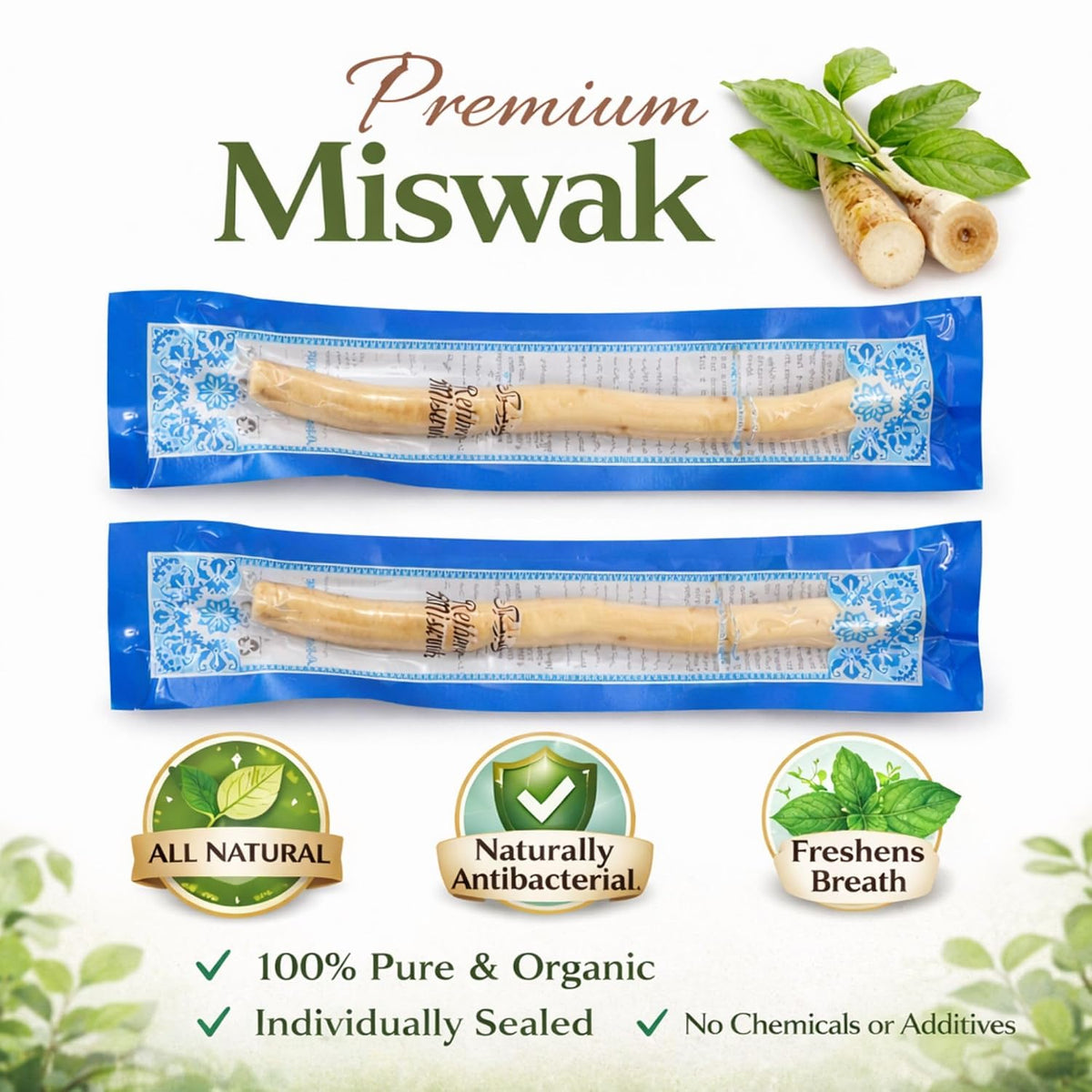 Sunna Miswak– Pack of 5
