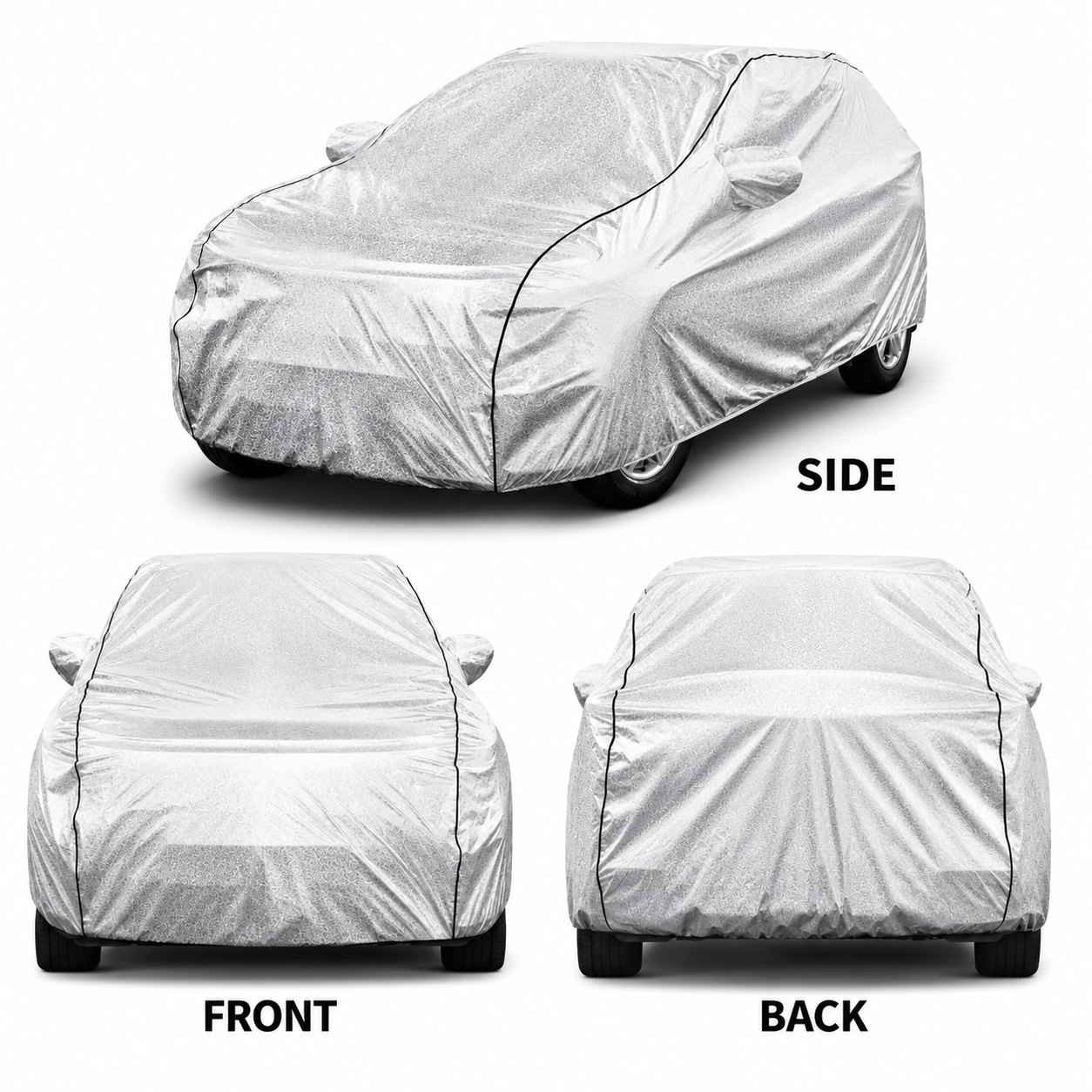 Maruti Suzuki Metallic silver Car Cover Waterproof Dustproof Protection