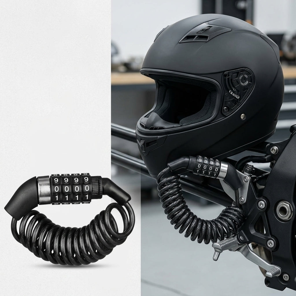 Anti-Theft Cable Lock for Bike