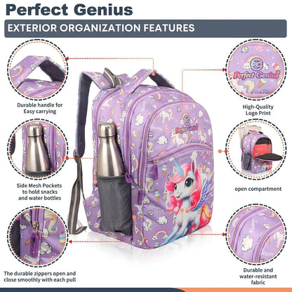 Magic Unicorn Kids School Backpack